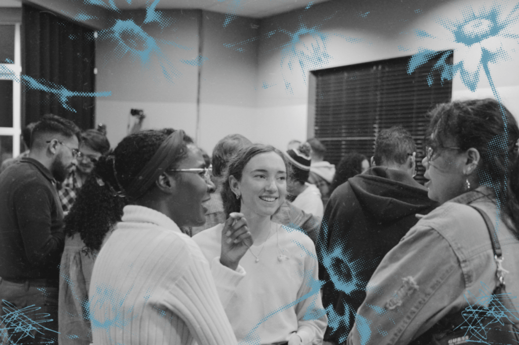 The first thing I noticed wasn’t the building or the greeters—it was the peace of God. – T.F.